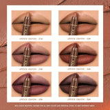 HSF Marketplace silky velvet matte lipstick lipliner in six colors, long-lasting, waterproof, non-stick cup natural lips contour makeup