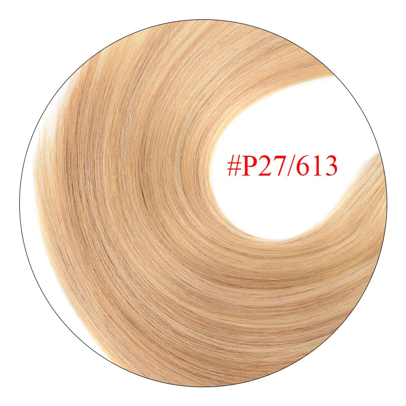 Doreen clip-in ponytail hair extensions, 100% Remy human hair wrap ponytail piece in natural style