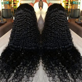 13x4 13x6 HD Lace Frontal Wig Brazilian Virgin Cuticle Aligned Human Hair For Black Women Pre Plucked Baby Hair Natural Hairline Loose Deep Wave Curly Wigs