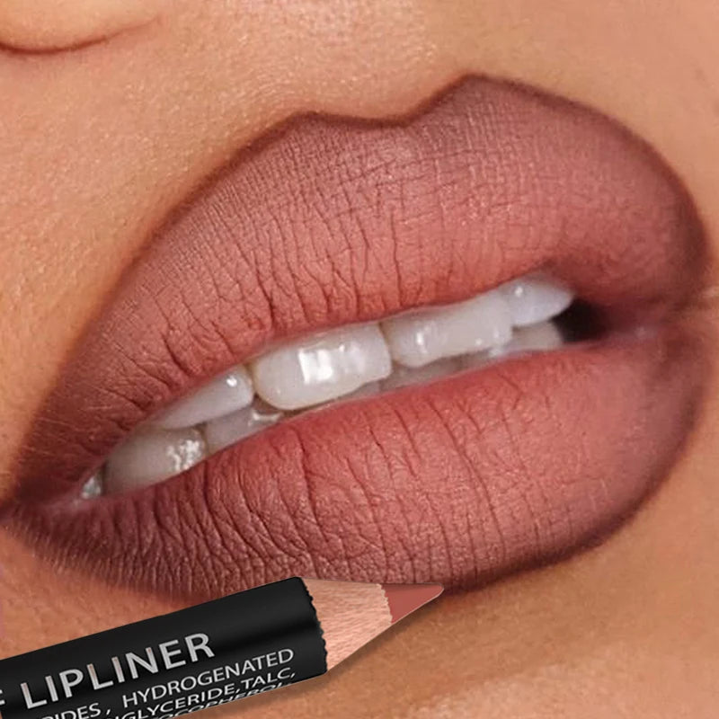 HSF Marketplace Rozza waterproof matte nude lipliner with high pigmentation, long-lasting velvety finish, perfect for lip makeup.