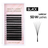 Arison narrow 3D/4D/5D premade eyelash extension fans by HSF Marketplace