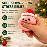 Squishy 2026 Christmas Advent Calendar, 24 Days Countdown Surprise Box, Dumpling Slow Rebound Squishies Squeeze Sensory Gift