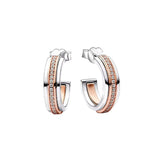 925 silver butterfly square heart-shaped earrings by HSF Marketplace, elegant jewelry for women