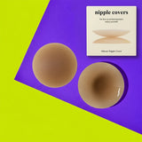 Invisible self-adhesive nipple covers for women, 2-piece lingerie and intimates pack by HSF Marketplace