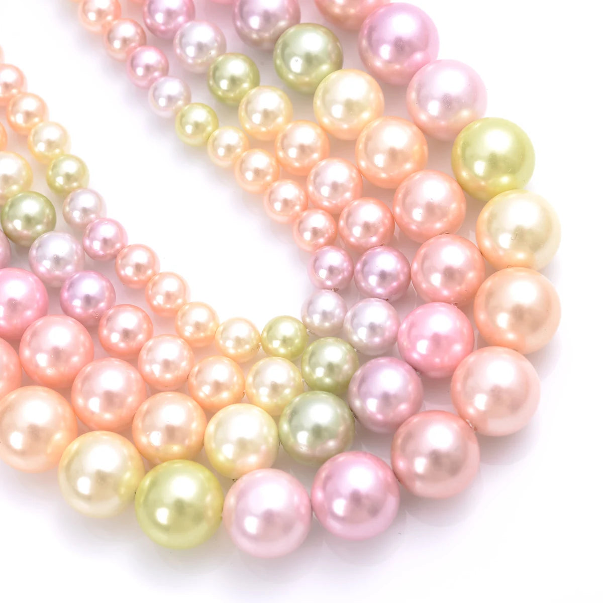 Natural freshwater shell pearls for jewelry making beads by HSF Marketplace