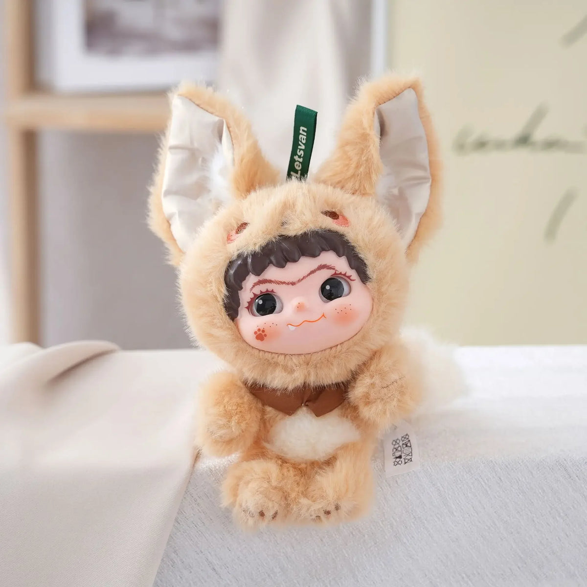 Wakuku rabbit plush doll pendant from the Second Generation blind box collectible series