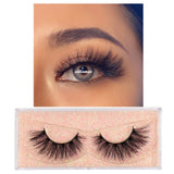 3D mink false eyelashes for daily wear, soft reusable eyelash extensions by HSF Marketplace