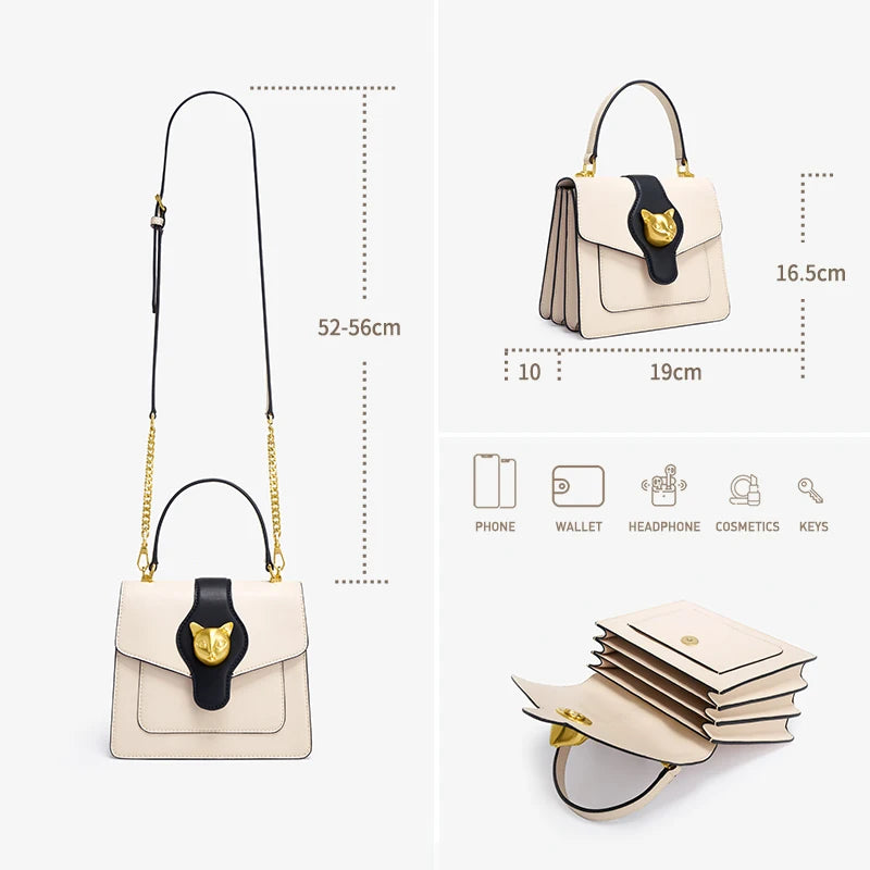 BAFELLI 2025 women's stylish leather shopper bag with lady design, shoulder strap, crossbody option, original HSF Marketplace purse