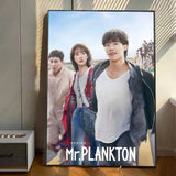 Mr. Plankton Korean drama high-quality wall art poster by HSF Marketplace