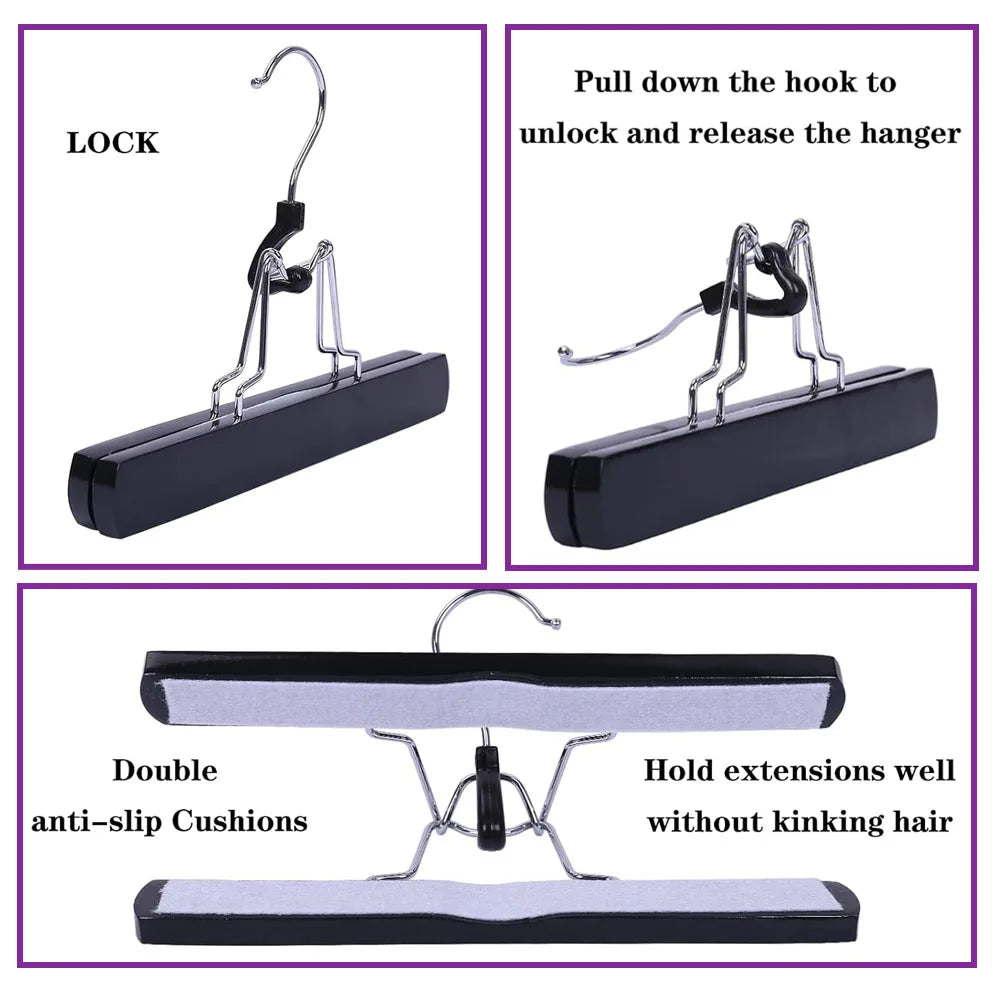 Wig Bag With Hanger Wig Storage Bags Pack Holder For Virgin Hair Weft Clip In Hair Extension