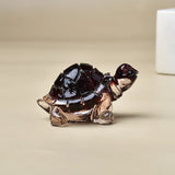 Natural Crystal Turtle, Composed of Crystal Fragments and Resin, Is an Ideal Gift for Home Decoration.