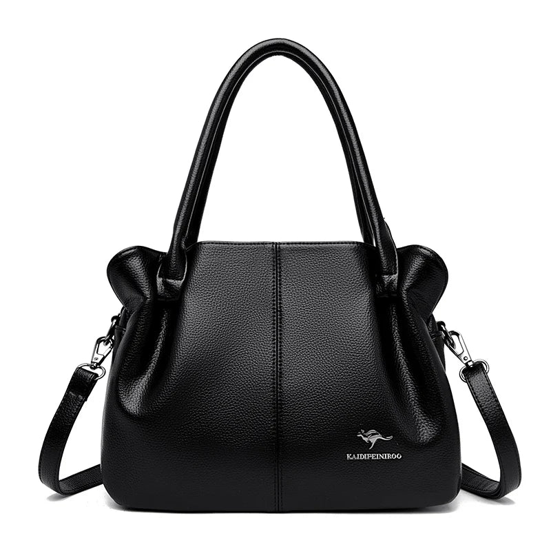 Luxury designer women's handbag by HSF Marketplace, soft leather tote with large capacity, casual shoulder bag, stylish purse for ladies.