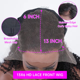 36 Inch P4/27 Honey Blonde Highlight Deep Wave Lace Frontal Wig 200 Density 13x4 13x6 HD Transparent Lace Brazilian Colored Human Hair Pre Plucked Natural Hairline For Women