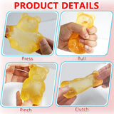 Cute Mini Bear Maltose Squishy – Soft Slow-Rebound Stress Relief Ball, Sensory Fidget Toy for Anxiety & ADHD, Great Gift Idea for Kids & Adults