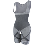 MISSMOLY women’s full-body shapewear bodysuit with open crotch and tummy control design
