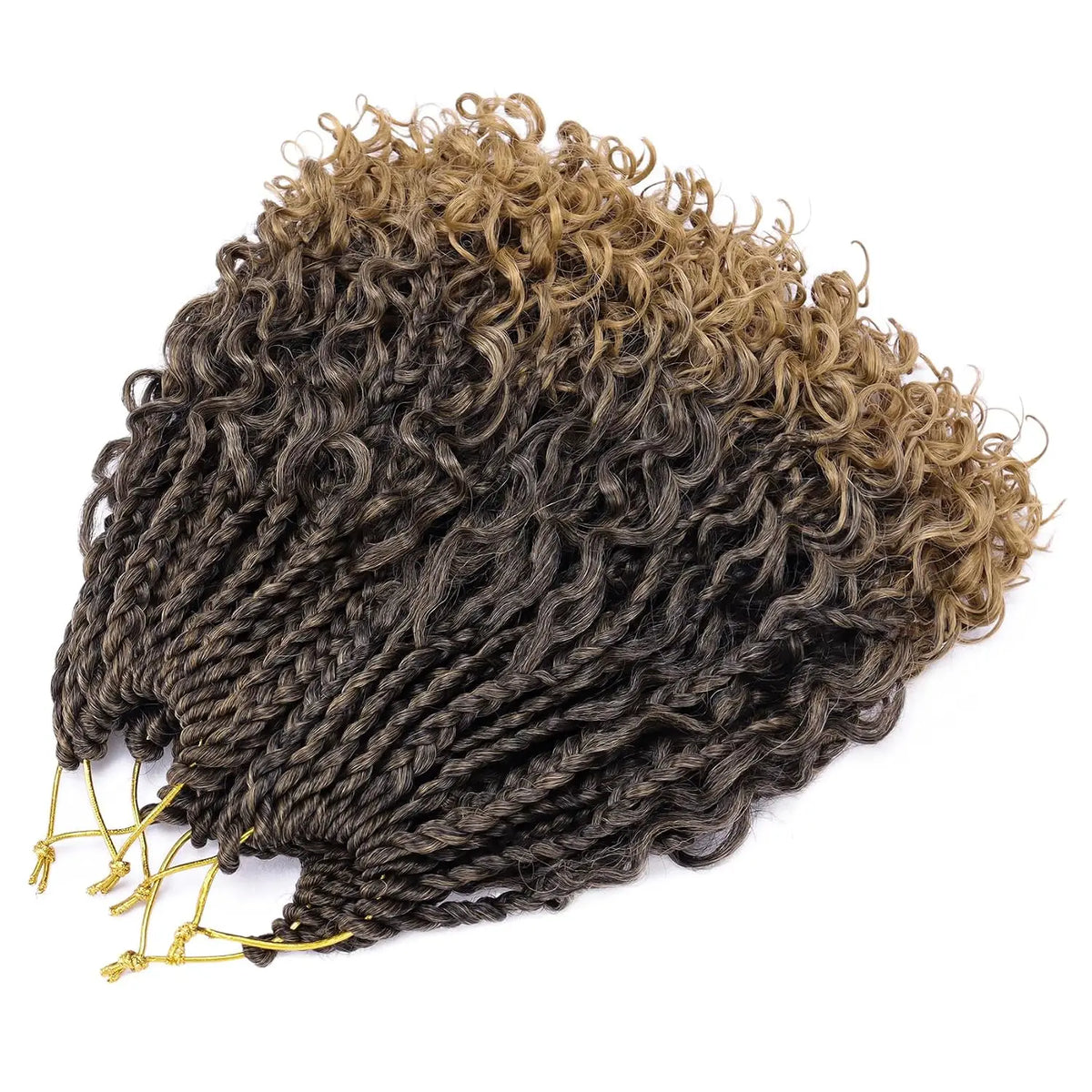 Goddess Box Braids Crochet Hair With Curly Ends 10 Inch Bohomian Box Braids Crochet Braids Synthetic Braiding Hair Extensions