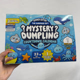HSF Marketplace dumpling squishy advent calendar with 24 mystery sensory fidget toys for Christmas countdown