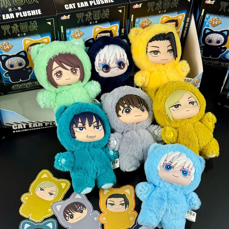 Jujutsu Kaisen 2 cat ear plushie blind box collectible plush doll from HSF Marketplace