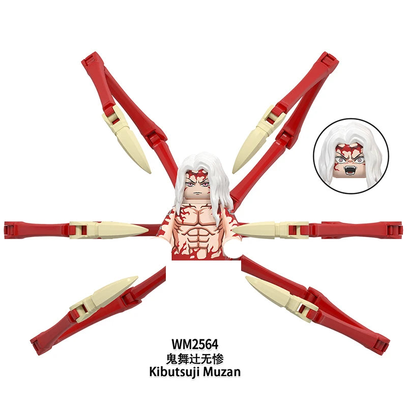 Demon Slayer action figures building bricks blind box collectibles by HSF Marketplace