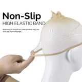 Mesh Wig Cap Nylon Hair Net New Stretchable Elastic Hairnets Fashion Mesh Weaving Wig Caps for Women Making Wig