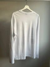 Women's white long sleeve T-shirt by HSF Marketplace for versatile daily wear