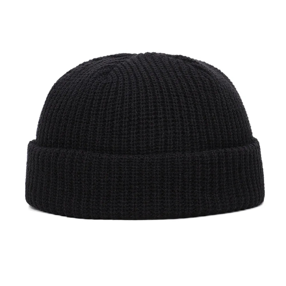 Unisex knitted winter beanie hat in a classic design, comfortable women’s hat by HSF Marketplace