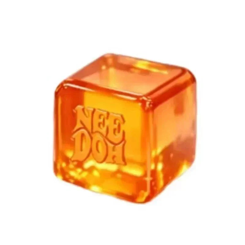 2026 New Model NeeDoh Fuzz Ball Wonder Waves Sensory Squeeze Toy Textured Stress Relief Fidget Ball for Adults Toy