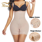 Colombian women’s shapewear bodysuit with tummy control, waist trainer, butt lifter, and thigh slimmer design