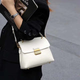 Vintage cow leather women's handbag for stylish commuters by HSF Marketplace