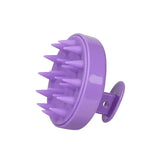 HSF Marketplace silicone scalp massage brush for hair dye application and hair care with soft flexible bristles