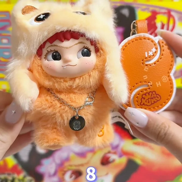Wakuku On A Roll V3 blind box vinyl plush pendant doll collectible figure by HSF Marketplace