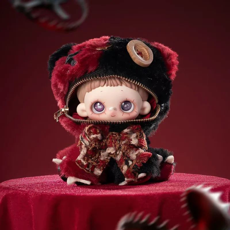 TOPTOY MayMei Greedy Bear Series plush doll blind box mystery collectible figure ornament