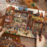 Kawaii 3D street view landscape sticker for DIY pocket cabin, HSF Marketplace sticker therapy design