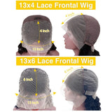 Honey blonde body wave human hair wig with 13x6 lace front by HSF Marketplace