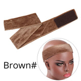 Non-slip velvet wig grip headband for women, adjustable comfort hair styling tool by HSF Marketplace