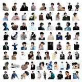 Korean drama male lead sticker collection, K-culture merch by HSF Marketplace
