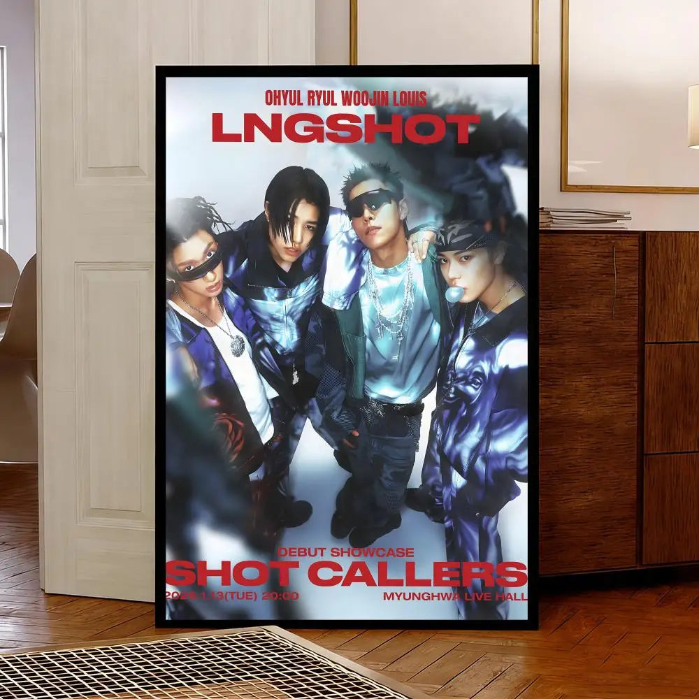 Kpop LNGSHOT poster by HSF Marketplace for stylish wall decor in any room