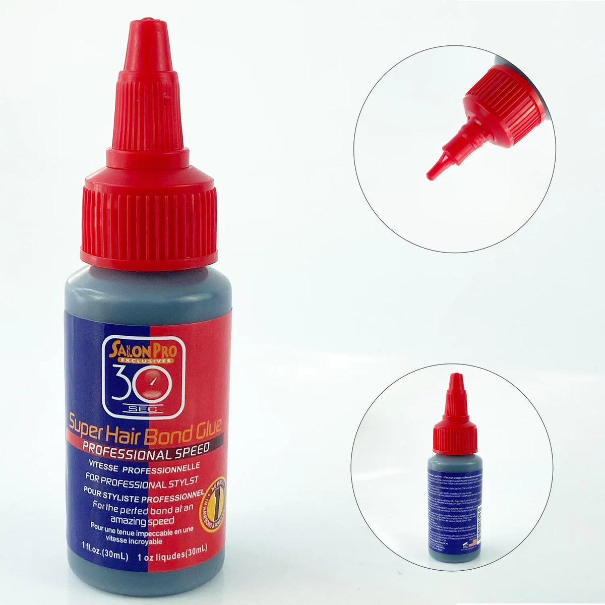 30ml/60ml Waterproof Glue For Hair Wig Glue For Lace Front Wig/Closure/Hair Extension And Remover Super Bonding Adhesive Glue