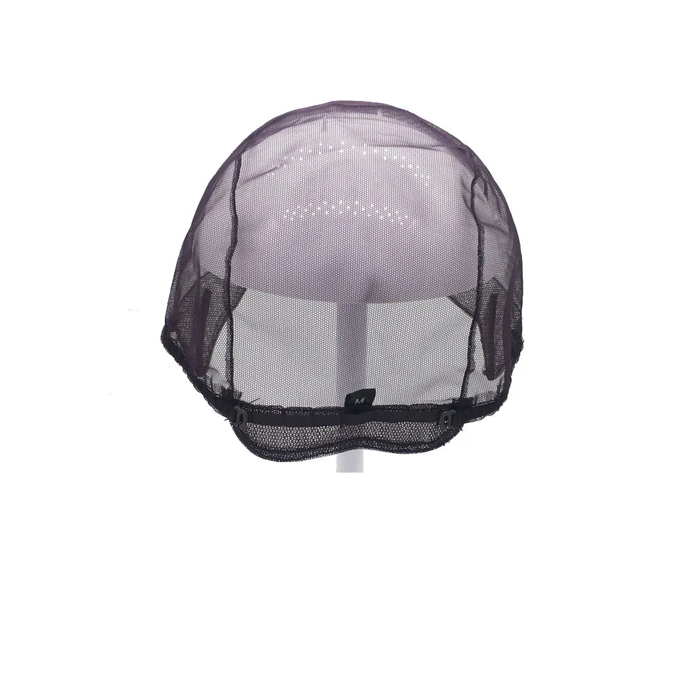 5-pack purple breathable mesh wig caps for wig making, HSF Marketplace hair styling tools