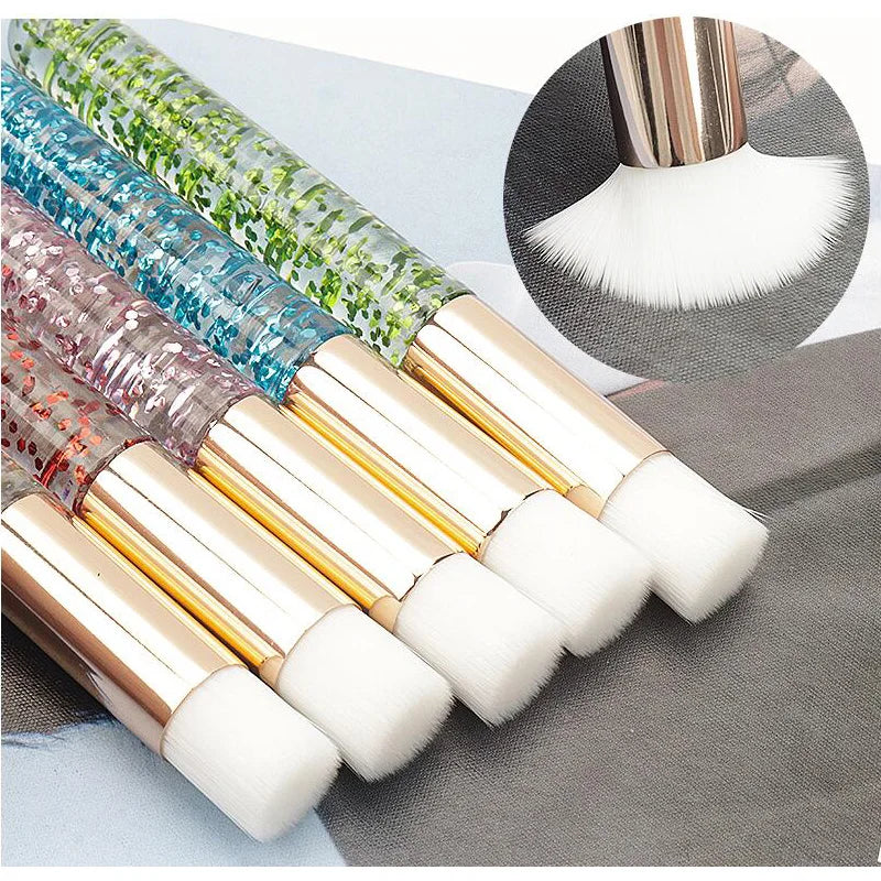 20-pack Crystal Eyelash Cleaning Brushes by HSF Marketplace for false eyelashes, eyelash extension cleaning, and makeup removal.