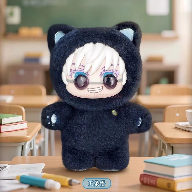Jujutsu Kaisen Season 2 Gojo Satoru Cat Park Party blind box plush doll pendant collectible figure