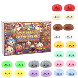 2026 Christmas advent calendar with 24 dumpling-shaped sensory toys for stress relief by HSF Marketplace