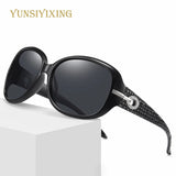 YSYX polarized women's sunglasses with classic big frame and vintage designer style, HSF Marketplace brand