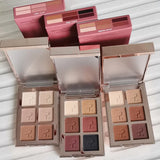 HSF Marketplace Patrick 6-color earth-tone eyeshadow palette with light, medium, and deep shades