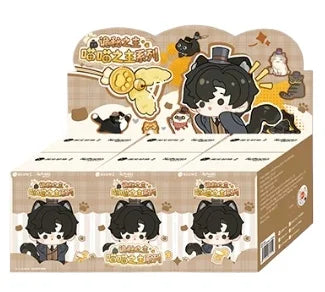 Softopia Lord of the Mysteries Meow Series Klein plush pendant blind box collectible toy for bag decor