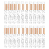 20 pcs crystal eyelash cleaning brushes and lashes shampoo brush for false eyelash extension care and blackhead removal.
