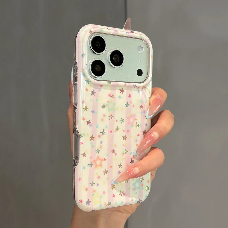 Gradient starry sky iPhone case for 13–18 Pro Max models by HSF Marketplace