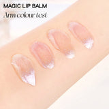 Set of four HSF Marketplace ZaiDoc fruity flavored lip balms with glossy, tinted finish, nourishing 7g lip care glosses.