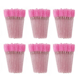 50-piece eyelash brush set for false eyelash extensions and makeup by HSF Marketplace