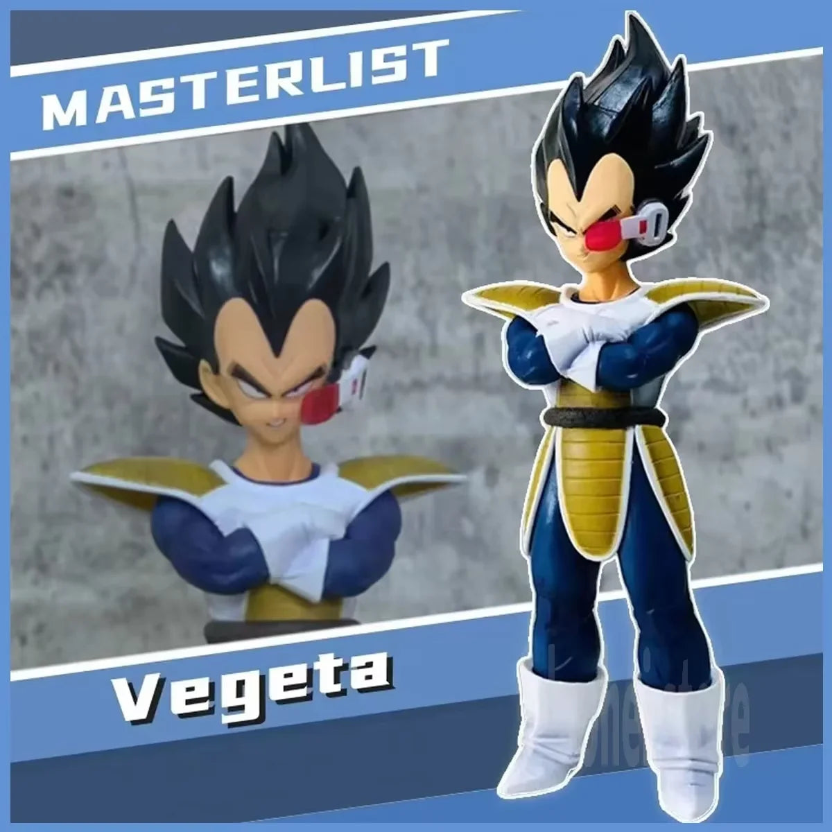 24cm Dragon Ball Z Super Saiyan Vegeta PVC action figure statue collectible model toy